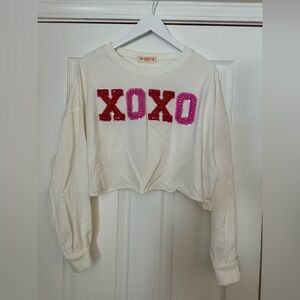 Almost Pink Xoxo Tee